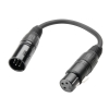Adam Hall Cables K3 DGF 0020 - Adapter DMX 5-stykowe XLR mskie - 3-stykowe XLR eskie, 0,2 m