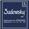 Sadowsky Blue Label Bass Strings Nickel struny do gitary basowej 45-130