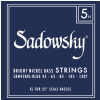 Sadowsky Blue Label Bass Strings Nickel, extra long, struny do gitary basowej 45-130