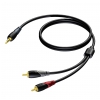 Procab CLA711/10  kabel  mini jack - 2x RCA, 10m