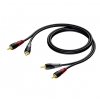 Procab CLA800/1  kabel  2x RCA - 2x RCA, 1m