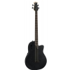 Ovation B778TX-5 Elite TX Mid Cutaway 4-string Black Textured Gitara basowa elektroakustyczna