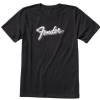 Fender 3D Logo T-Shirt, Black, koszulka rozmiar L