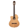 Ortega RCE131SN-L gitara elektroklasyczna z pokrowcem, leworczna