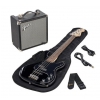 Fender Squier Affinity Series Precision Bass PJ Pack Laurel Fingerboard Black Gig Bag Rumble 15 zestaw