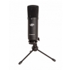 Crono Studio 101 XLR BK RP3 - Recording Pack 3 - Zestaw Studyjny - Komplet, mikrofon wielkomembranowy + koszyk + pop filtr + 2 rodzaje statyww + interfejs USB + przewd XLR + suchawki