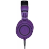 Audio Technica ATH-M50x PB (38 Ohm) suchawki zamknite, edycja limitowana,  purpurowe
