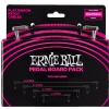 Ernie Ball 6224 Multi-Pack zestaw kabli gitarowych 2 x 7,62 cm, 4 x 0,15 m, 2 x 0,30 m, 2 x 0,60 m