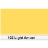 Lee 102 Light Amber filtr barwny folia - arkusz 50 x 60 cm