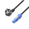 Adam Hall Cables 8101 PCON 0500 X - Gwny kabel zasilajcy CEE 7/7 - Power Twist 1,5 mm2 5 m