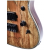 BC Rich Shredzilla Extreme Exotic Hipshot Bridge Spalted Maple Top Natural Transparent gitara elektryczna