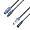 Adam Hall Cables 8101 PSDT 0500 - Wejcie Power Twist - XLR eskie / wyjcie Power Twist - XLR mskie 5 m