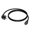Procab CAB490/2 - kabel PC3G15, schuko power (mski) - Euro power (eski),dugo: 2m,typ kabla: zasilajcy 3x 1,5mm2 ,rednica zewntrzna: 8mm,
