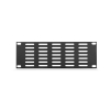 Adam Hall Parts 86222 VH - Panel wentylacyjny w ksztacie litery U, 9,5′′, 2U, poziome otwory wentylacyjne