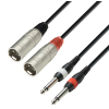 Adam Hall Cables K3 TMP 0600 - kabel 2xXLRm / 2xTS, 6 m
