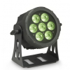 Cameo FLAT PRO 7 XS - Kompaktowa, paska lampa PAR punktowa Quad LED 7x8 W