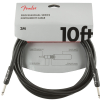 Fender Professional Series Instrument Cable, Straight/Straight, 10′, Black kabel gitarowy