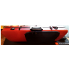 GEWA (PS350187) Futera skrzypcowy Polycarbonat 2.4 czerwony - rozmiar 4/4