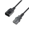 Adam Hall Cables 8101 KC 0300 - Kabel przeduajcy C13 - C14, 3 m