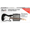 Fender Squier Stratocaster Pack Black, gitara elektryczna + wzmacniacz + pokrowiec + pasek + kabel + kostki