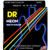 DR MCB-45 Neon struny do gitary basowej 45-105