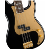 Fender Squier 40th Anniversary Precision Bass Gold Edition Black gitara basowa - WYPRZEDA