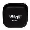 Stagg SPM 235 BK, Suchawki douszne sceniczne w komplecie z etui i dodatkowymi wymiennymi wkadkami, kolor czarny