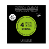 Ortega UKP-CC Crystal Nylon Pro struny do ukulele koncertowego 24-26