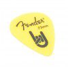 Fender Rock On 0.73 yellow  kostka gitarowa