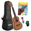 Cascha HH2036GB Premium Concert Starter Pack Set Mahogany ukulele koncertowe zestaw