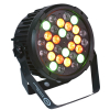 LIGHT4ME BLACK PAR 30x3W RGBA-UV LED - reflektor sceniczny estradowy