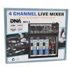 DNA MIX 4 - mikser audio USB MP3 analogowy 4 kanay