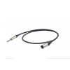 Proel ESO240LU1 kabel audio TRS / XLRm 1m