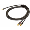 Proel CHLP215LU3XL kabel audio 2x RCA / mini TRS 3m