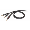 Proel Die Hard DHG540LU5 kabel audio TRS / 2x TS 5m