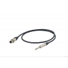 Proel ESO250LU5 kabel audio TS / XLRf 5m