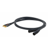 Proel CHLP330LU3 kabel audio 2x RCA / 2x XLRm 3m