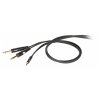 Proel Die Hard DHG545LU5 kabel audio mini TRS / 2x TS 5m