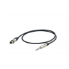 Proel ESO245LU3 kabel audio TRS / XLRf 3m
