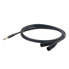 Proel CHLP325LU3 kabel audio TRS / 2x XLRm 3m