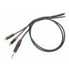Proel Die Hard DHS530LU18 kabel audio TRS / 2x RCA 1,8m