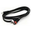 Hot Wire Kabel 2xRCA - 1x  mini Jack TRS 1,5 m