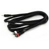 Hot Wire Kabel 2xRCA - 1x  mini Jack TRS 3 m