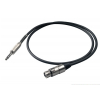 Proel BULK210LU5 kabel audio TRS / XLRf 5m