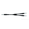Proel BULK535LU3 kabel audio TRS / 2x TS 3m