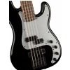 Fender Squier Contemporary Active Pecision Bass V PH LRL Black gitara basowa