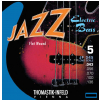 Thomastik JF34033 (682731) pojedycza struna do gitary basowej Jazz Bass Seria Nickel Flat Wound Roundcore .033