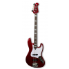 Lakland Skyline 44-60 Custom Bass, 4-String - Candy Apple Red Gloss gitara basowa