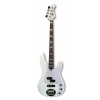 Lakland Skyline 44-64 Custom Bass, 4-String - White Gloss gitara basowa