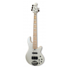 Lakland Skyline 55-02 Custom Bass, 5-String - White Pearl Gloss gitara basowa